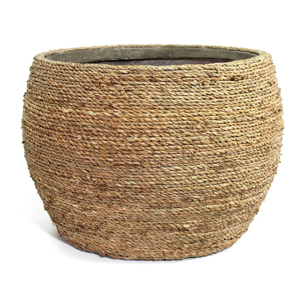 Abby Plant Pot - Straw Grass 3 Abby Plant Pot - Straw Grass - Image 3