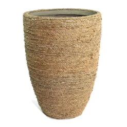 Ben Plant Pot - Straw Grass