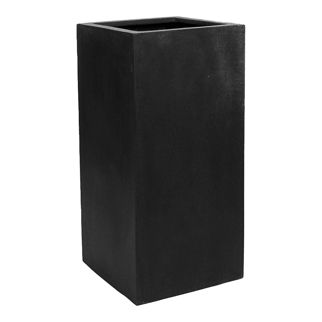 Bouvy Natural Planter - Black 1 Bouvy Natural Planter - Black