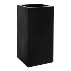 Bouvy Natural Planter - Black 13 Bouvy Natural Planter - Black -PlantVibe Shop Bouvy Natural Planter Black 50x50x100cm