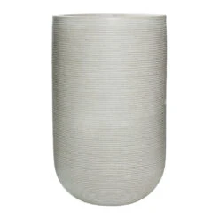 Cody Plant Vase - Ridged Cement 18 Cody Plant Vase - Ridged Cement -PlantVibe Shop Cody Plant Vase Ridged Cement 42x70cm