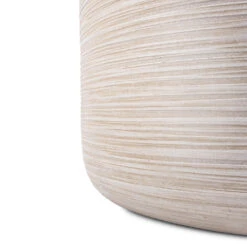 Dune Cylinder Planter - Oat -PlantVibe Shop Dune Cylinder Planter Oat SWATCH 3