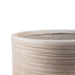 Dune Cylinder Planter - Oat -PlantVibe Shop Dune Cylinder Planter Oat SWATCH 5