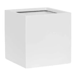 Fleur Essentials Planter - Matt White -PlantVibe Shop Fleur Planter Matt White Large