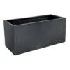 Grigio Trough Planter - Anthracite Concrete
