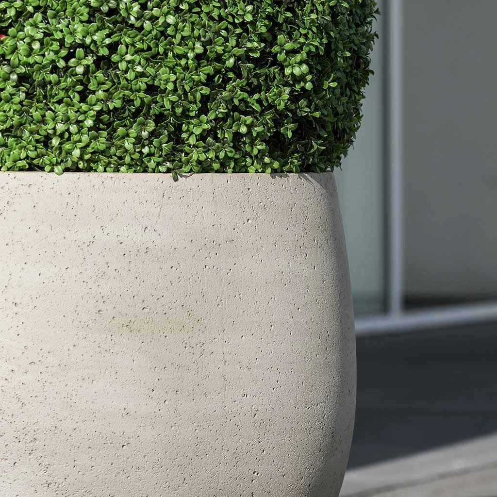 Jumbo Orb Planter - Stone Washed 5 Jumbo Orb Planter - Stone Washed - Image 5
