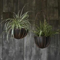 Kensington Tall Hanging Plant Pot - Copper -PlantVibe Shop Lifestyle Kensington Hanging Plant Pot Copper 30x34cm