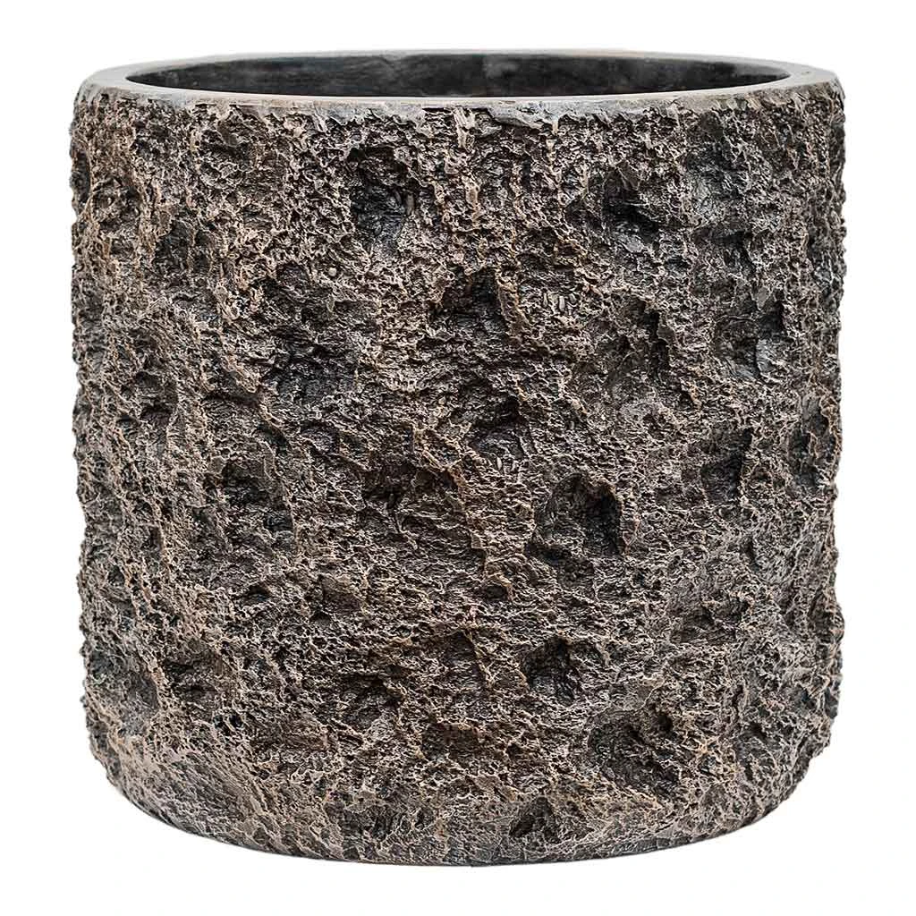 Luxe Lite Moon Cylinder Planter - Bronze 1 Luxe Lite Moon Cylinder Planter - Bronze