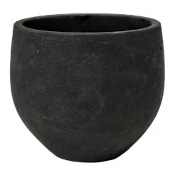 Mini Orb Kevan Plant Pot - Black Washed -PlantVibe Shop Mini Orb Kevan Plant Pot Black Washed Small