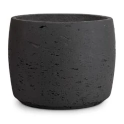 Mini Valerie Plant Pot - Black Washed 13 Mini Valerie Plant Pot - Black Washed -PlantVibe Shop Mini Valerie Plant Pot Black Washed 22x17cm