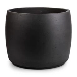 Mini Valerie Plant Pot - Black Washed 16 Mini Valerie Plant Pot - Black Washed -PlantVibe Shop Mini Valerie Plant Pot Black Washed 36x28 1