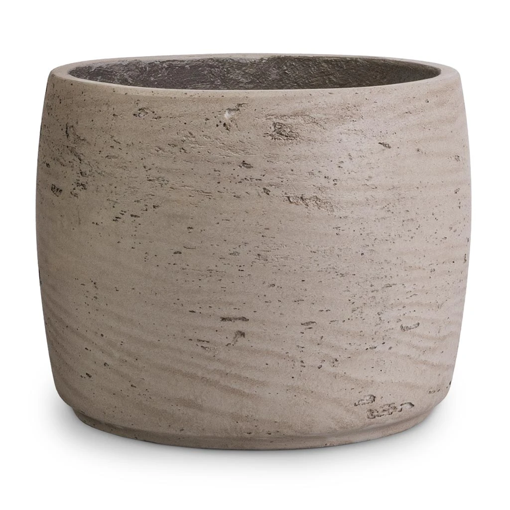 Mini Valerie Plant Pot - Grey Washed 3 Mini Valerie Plant Pot - Grey Washed - Image 3