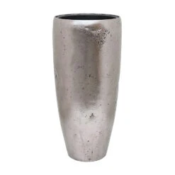 Opus Raw Partner Planter - Silver 10 Opus Raw Partner Planter - Silver -PlantVibe Shop Opus Raw Partner Planter Silver 40x85cm