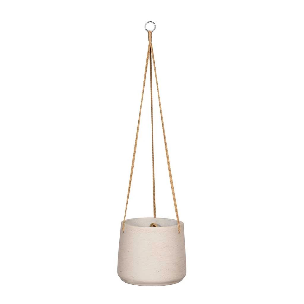 Patt Hanging Plant Pot - Grey Washed 10 Patt Hanging Plant Pot - Grey Washed - Image 10