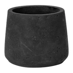 Patt Plant Pot - Black Washed 18 Patt Plant Pot - Black Washed -PlantVibe Shop Patt Plant Pot Black Washed XS