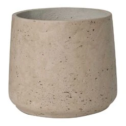 Patt Plant Pot - Grey Washed -PlantVibe Shop Patt Plant Pot Grey Washed L
