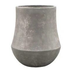Polystone Coated Darcy Planter - Raw Grey 10 Polystone Coated Darcy Planter - Raw Grey -PlantVibe Shop Polystone Coated Darcy Planter Raw Grey 47x56 5cm