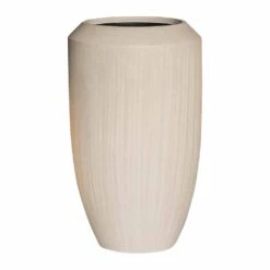 Polystone Coated Plain Coppa Planter - Natural 11 Polystone Coated Plain Coppa Planter - Natural -PlantVibe Shop Polystone Coated Plain Coppa Planter Natural 48x80cm