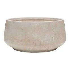 Raindrop Bowl Planter - Stone -PlantVibe Shop Raindrop Bowl Planter Stone 55cm