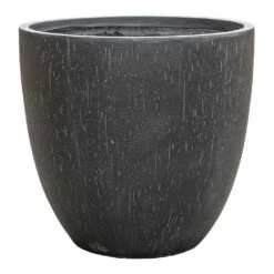 Raindrop Egg Planter - Anthracite -PlantVibe Shop Raindrop Egg Planter Anthracite 54cm