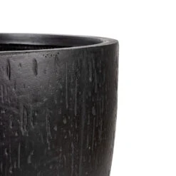 Raindrop Egg Planter - Anthracite -PlantVibe Shop Raindrop Egg Planter Anthracite SWATCH 1