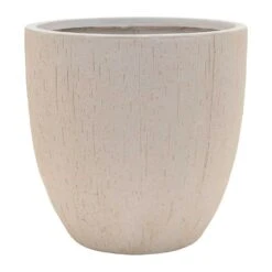 Raindrop Egg Planter - Stone -PlantVibe Shop Raindrop Egg Planter Stone 44x43cm