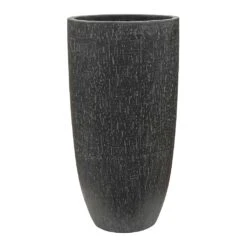 Raindrop Tall Vase Planter - Anthracite