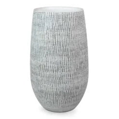 Ryan Plant Vase - White Black