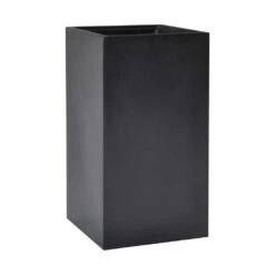 Solid Square Planter - Dark Grey -PlantVibe Shop Solid Square Planter Dark Grey 38x38x68cm