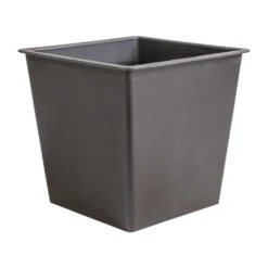 Solid Rectangle Planter - Dark Grey -PlantVibe Shop Solid Trough Planter Dark Grey 110x40x40cm 2