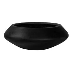 Tara Natural Bowl Planter - Black -PlantVibe Shop Tara Natural Planter Black 60x22.5cm