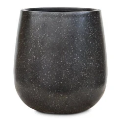 Terrazzo Balloon Planter - Black -PlantVibe Shop Terrazzo Balloon Planter Black 38x40cm